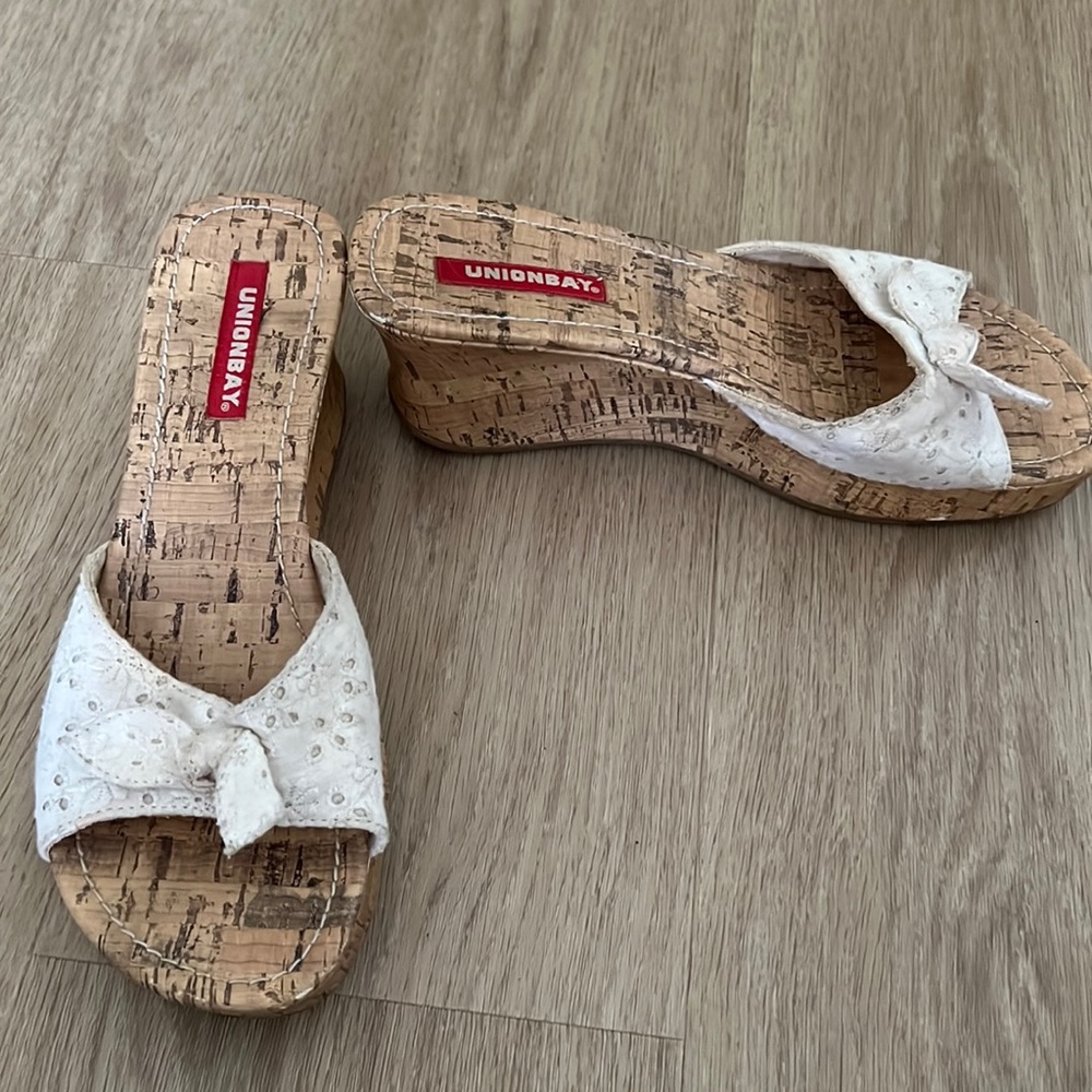 Woman’s heeled sandals